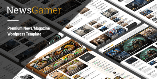 Newsgamer – WordPress News Magazine Theme