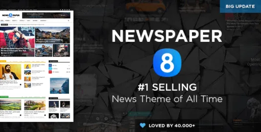 Newspaper – News & WooCommerce WordPress Theme