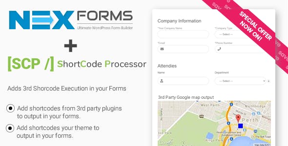 NEX-Forms ADD ON – Shorcode Processor NEX-Forms ADD ON – Shorcode Processor