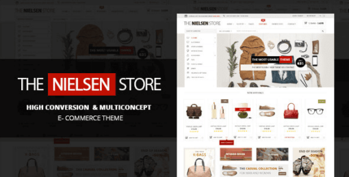 Nielsen – E-Commerce WordPress Theme