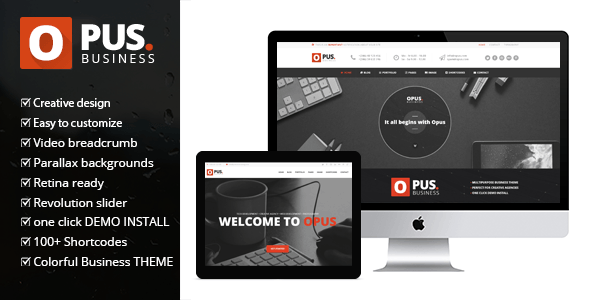 Opus Business – Multipurpose Business WordPress Theme Opus Business – Multipurpose Business WordPress Theme