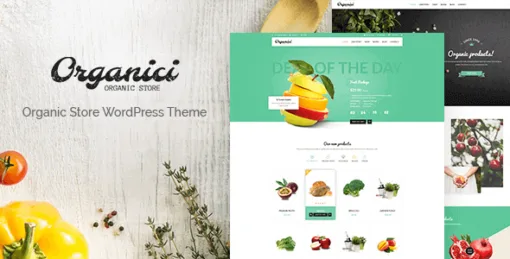 Organici – Organic Store Bakery Woocommerce Theme