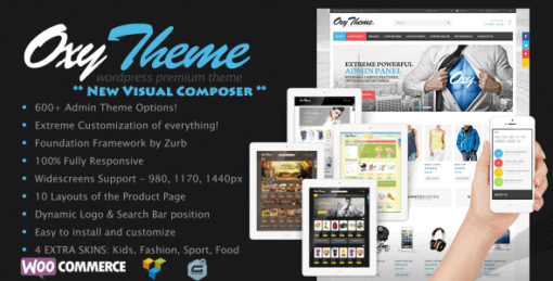 Oxy – Multi-Purpose Responsive Woocommerce Theme