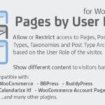 Pages by User Role for WordPress