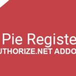 Pie Register (Add on) – Authorize.Net