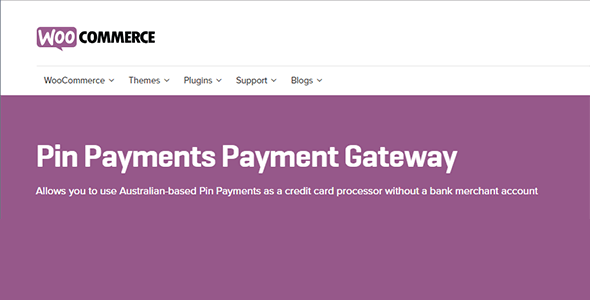 Woocommerce Pin Payments Payment Gateway Woocommerce Pin Payments Payment Gateway