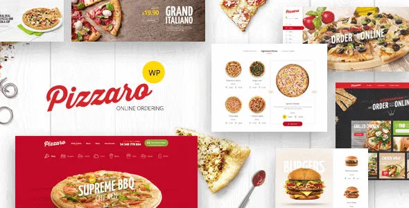 Pizzaro – Fast Food & Restaurant Woocommerce Theme