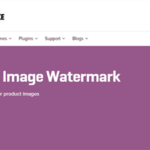 Woocommerce Product Image Watermark