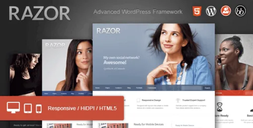 Razor – Cutting Edge WordPress Theme