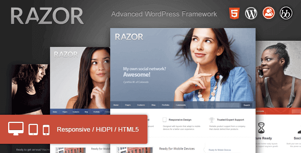 Razor – Cutting Edge WordPress Theme Razor – Cutting Edge WordPress Theme