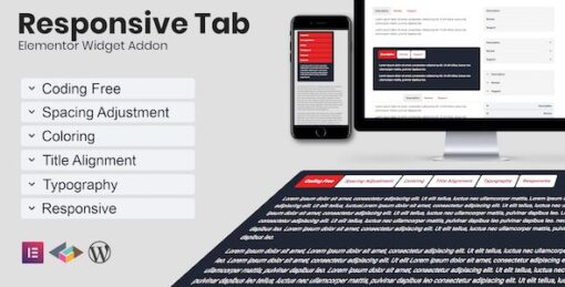 Responsive Tab for Elementor