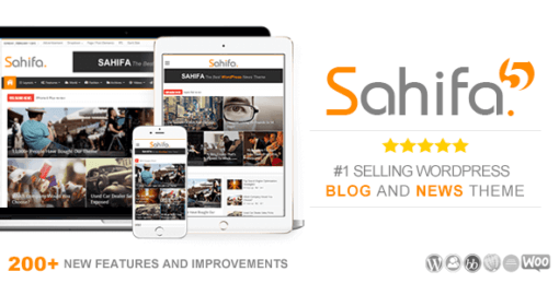 Sahifa – Responsive WordPress News Magazine Newspaper Theme