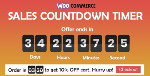Sales Countdown Timer Premium for WooCommerce and WordPress