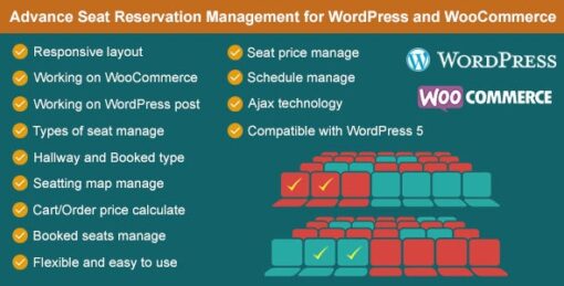 Seat Reservation for WordPress and WooCommerce