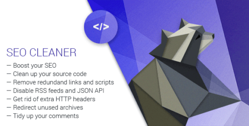 Seo Cleaner – WordPress Plugin For Site Clean Up