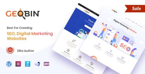 GeoBin | SEO and Digital Agency WordPress Theme