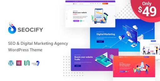 Seocify – SEO And Digital Marketing Agency WordPress Theme