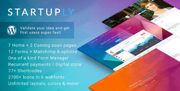 Startuply – Multi-Purpose Startup Theme Startuply – Multi-Purpose Startup Theme