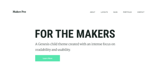 Studiopress Maker Pro