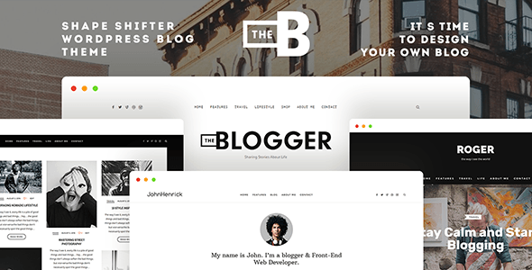 TheBlogger – A WordPress Blogging Theme for Bloggers TheBlogger – A WordPress Blogging Theme for Bloggers