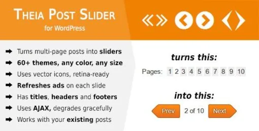 Theia Post Slider for WordPress