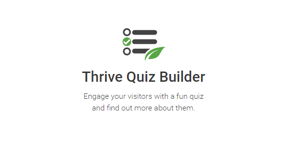 Thrive Themes Quiz Builder Thrive Themes Quiz Builder