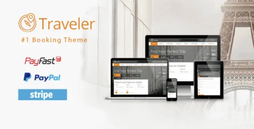 Traveler – Travel Tour Booking WordPress Theme