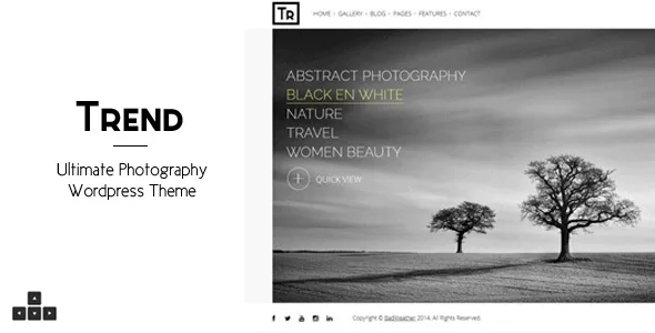 Trend – Photography WordPress Theme Trend – Photography WordPress Theme