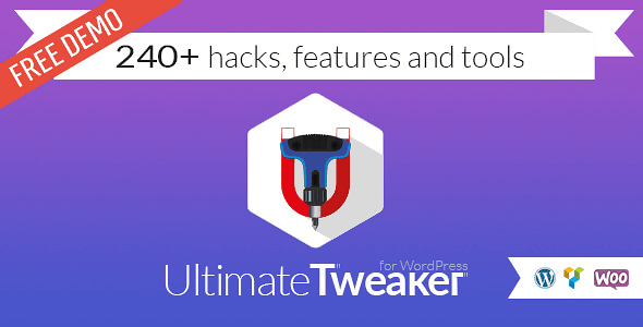 Ultimate Tweaker For WordPress Ultimate Tweaker For WordPress