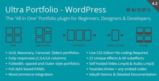 Ultra Portfolio – WordPress