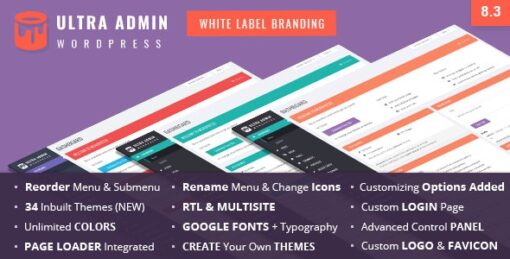 Ultra WordPress Admin