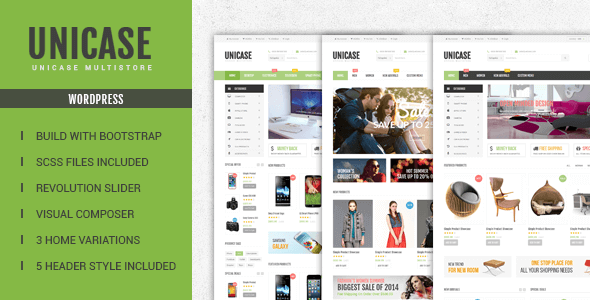 Unicase – Electronics Store Woocommerce Theme Unicase – Electronics Store Woocommerce Theme