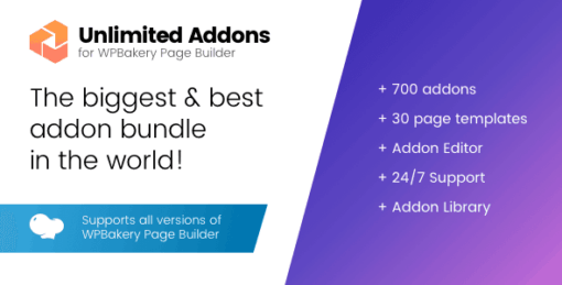 Unlimited Addons For Visual Composer