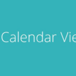 Upstream Calendar View Extension