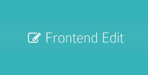 Upstream Frontend Edit