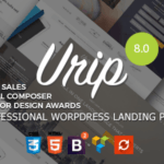 Urip – Professional WordPress Landing Page