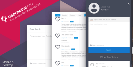 Usernoise Pro – Modal Feedback & Contact Form