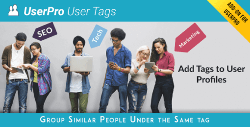 Userpro Tags Add-On