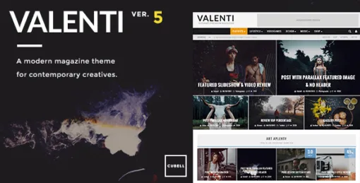 Valenti – WordPress Hd Review Magazine News Theme