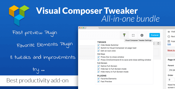 Vc Tweaker – Visual Composer Productivity Add-On Vc Tweaker – Visual Composer Productivity Add-On