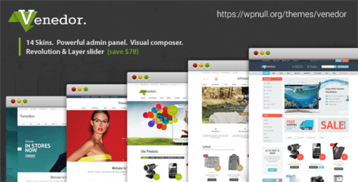 Venedor – WordPress Woocommerce Theme