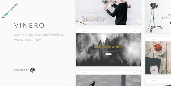 Vinero – Creative MultiPurpose WordPress Theme Vinero – Creative MultiPurpose WordPress Theme
