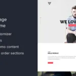 Viska – Creative One Page WordPress Theme
