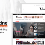 Vmagazine- Blog, NewsPaper, Magazine WordPress Themes