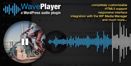 WavePlayer – WordPress Audio Player with Waveform and Playlist