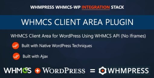 WHMPress – WHMCS Client Area