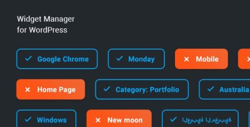 Widget Manager