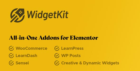 WidgetKit Pro for Elementor WidgetKit Pro for Elementor