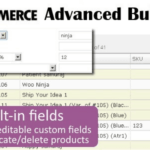 Woocommerce Advanced Bulk Edit