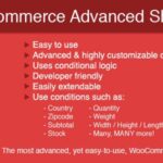 Woocommerce Advanced Shipping